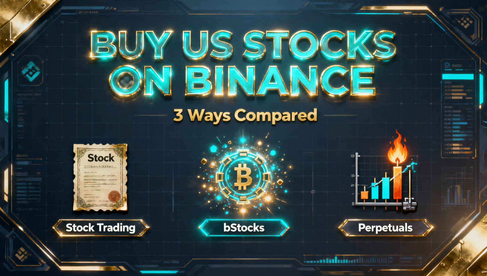 币安买美股有三种方式，怎么选？股票交易 vs bStocks vs 永续合约全对比（2026）