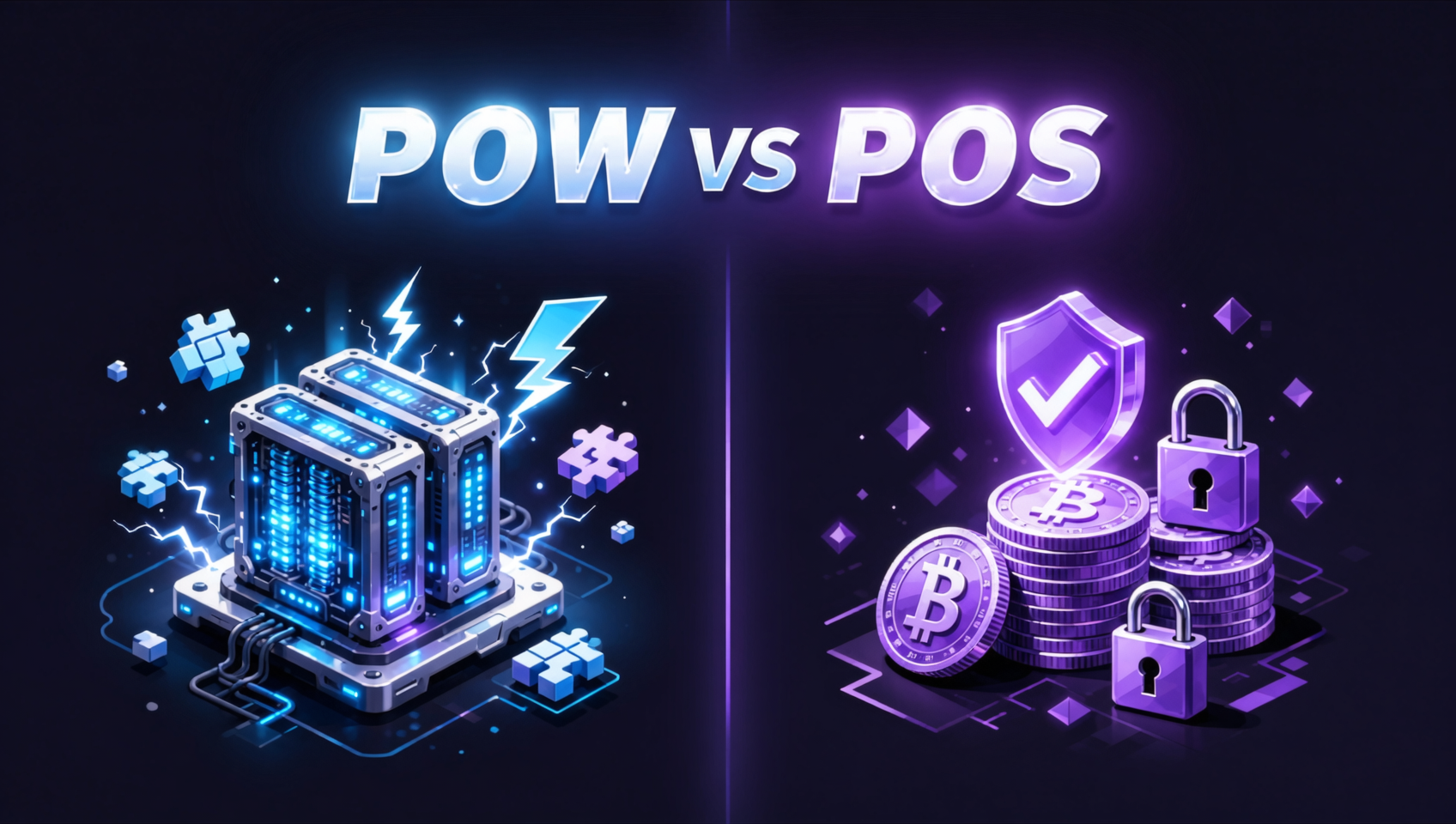 PoW vs PoS: Proof of Work vs Proof of Stake Explained