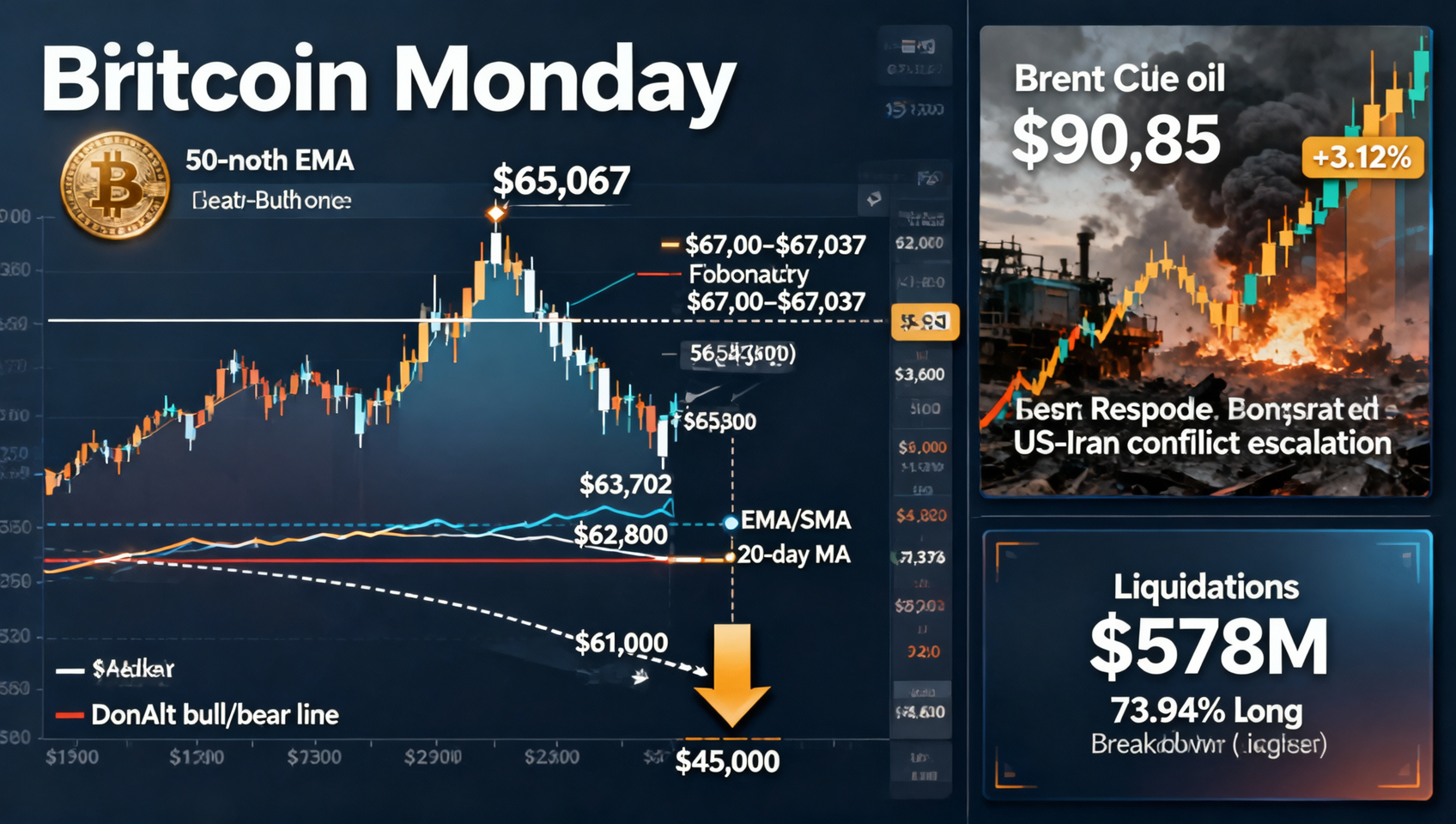 7月20日BTC突破$65K全市场关注FOMC