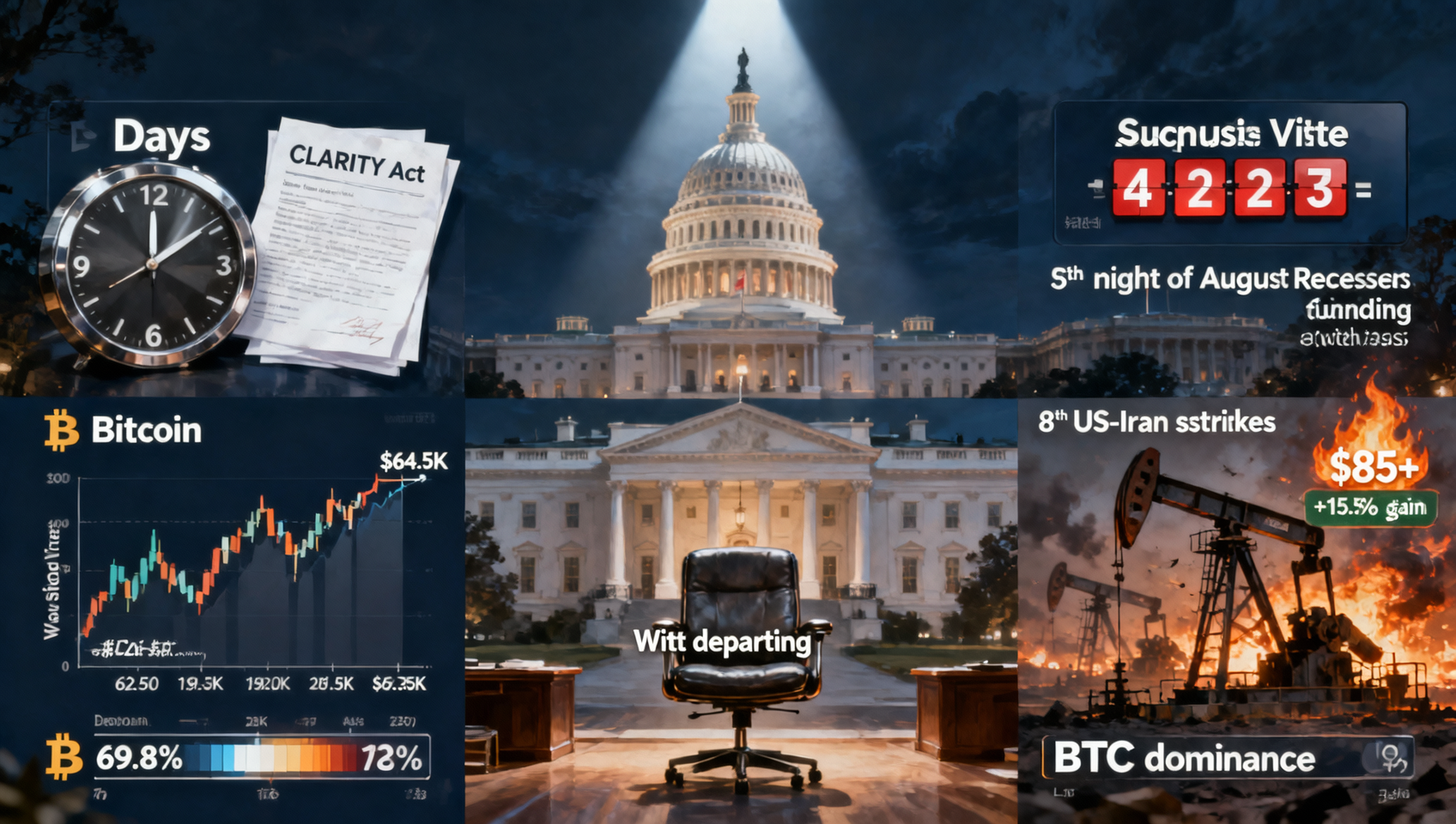 CLARITY法案决战周开启Witt离职