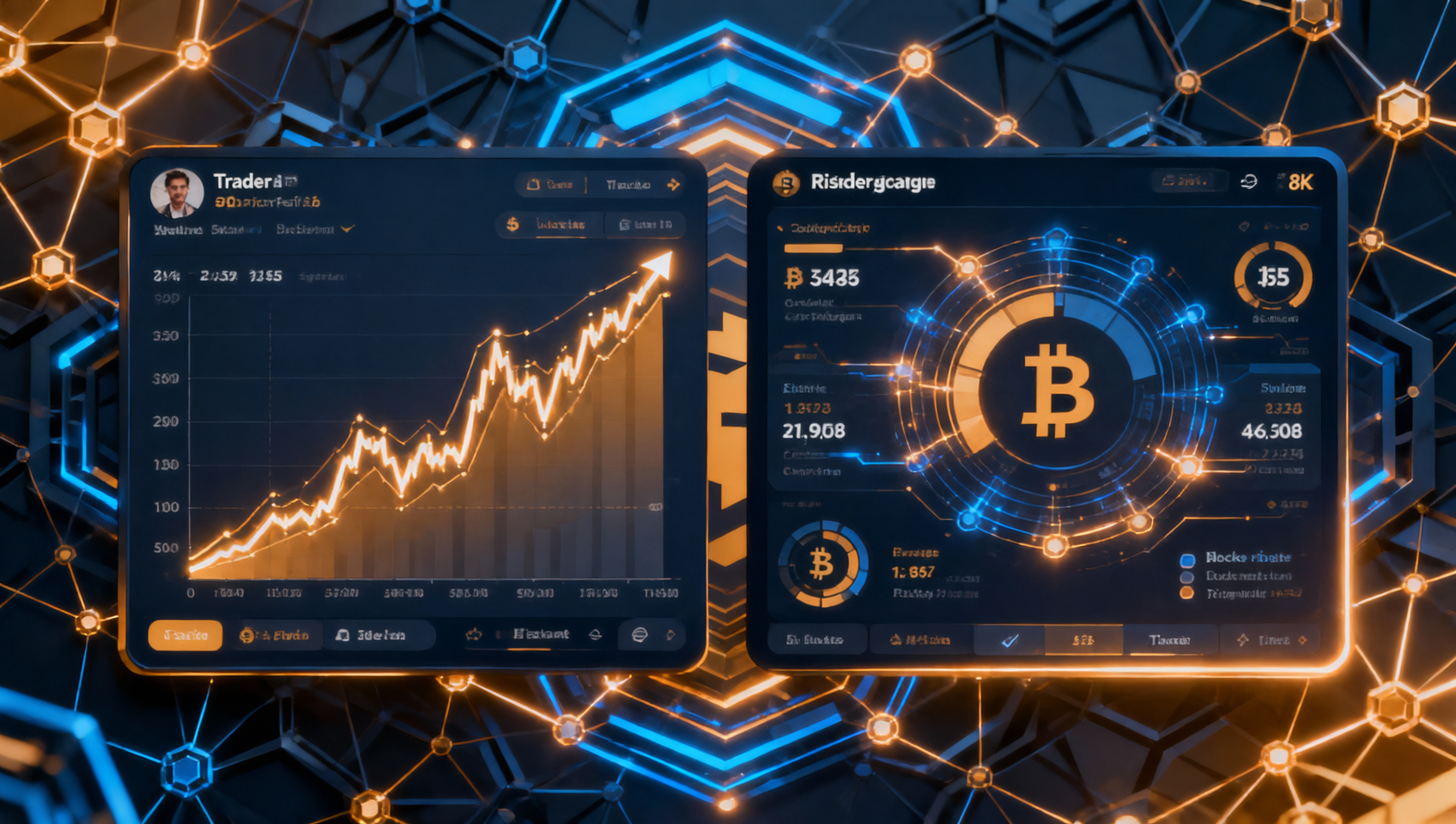 Interfaz de Copy Trading OKX