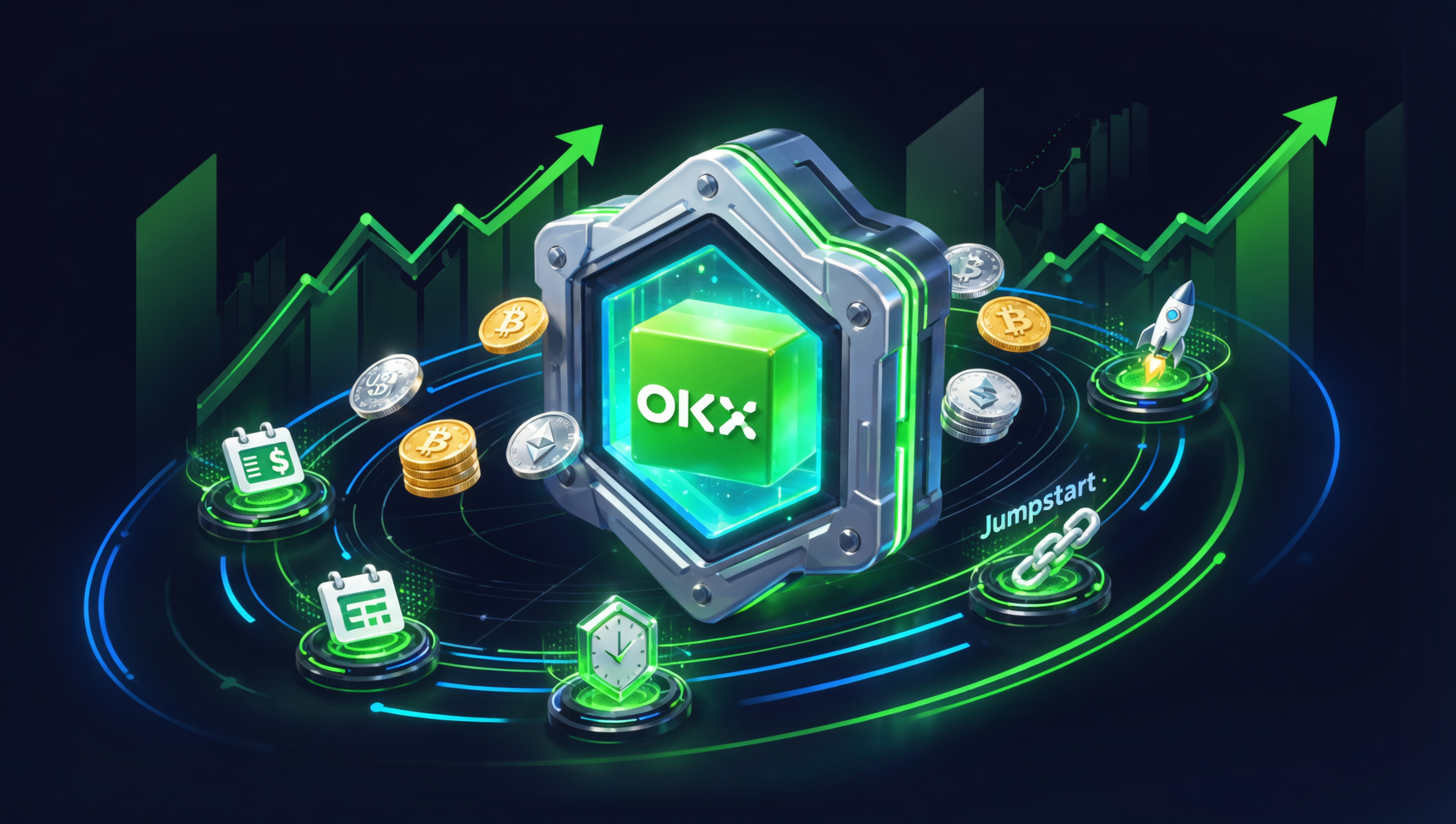 2026 OKX Earn Complete Guide — Flexible Savings, Fixed Staking, Jumpstart Mining Multiple Ways to Earn Passive Income