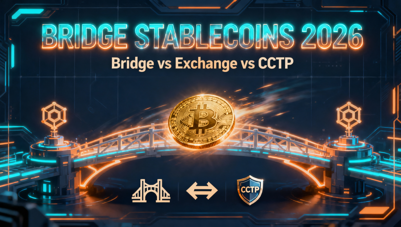 稳定币怎么跨链？跨链桥 vs 交易所 vs CCTP 三种方法对比（2026）